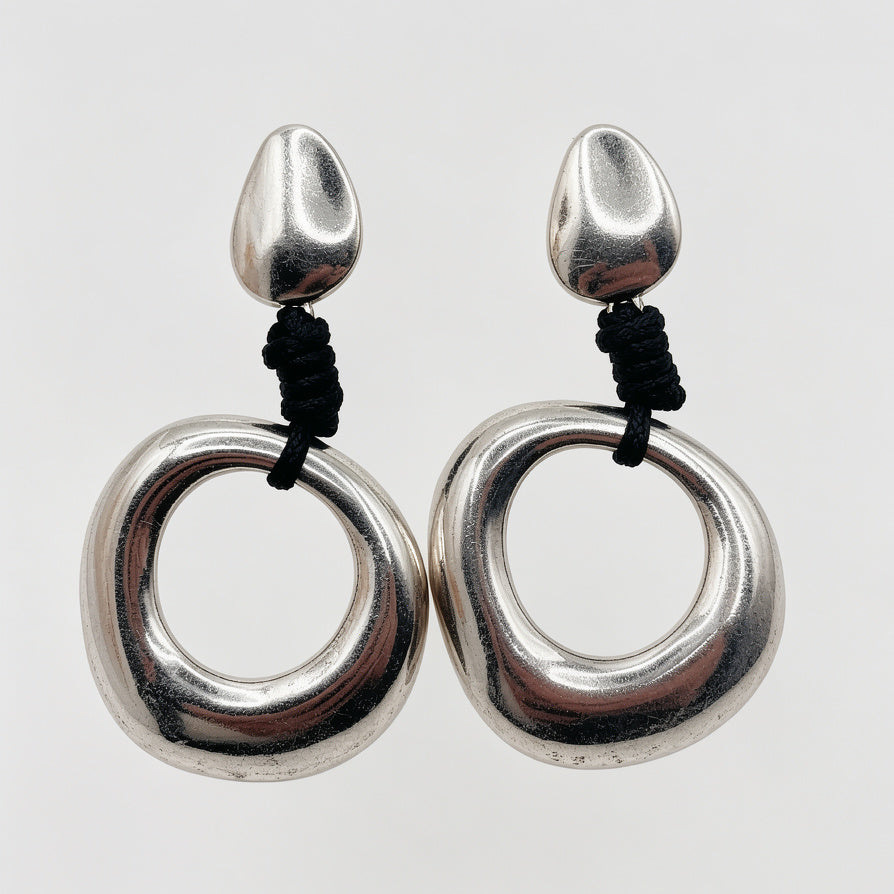 Joyas de Moda Set Pendientes y Collar de Aro - Al Por Mayor|JI JOYA