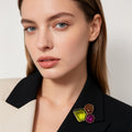 Broche Geométrico Multicolor - Tendencia 2026 para Bisutería Mayorista|JI JOYA
