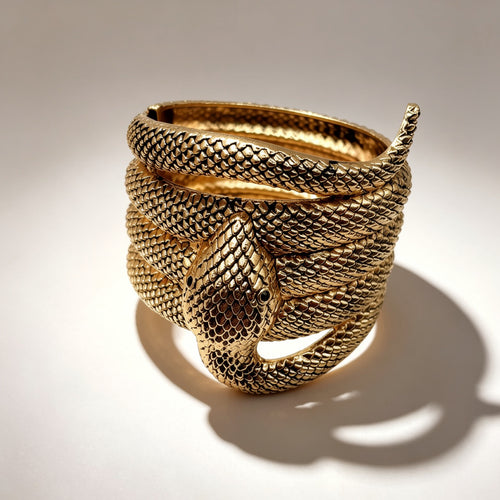Brazalete Serpiente Estilo Punk Gótico | Mayorista Joyería Europea|JI JOYA