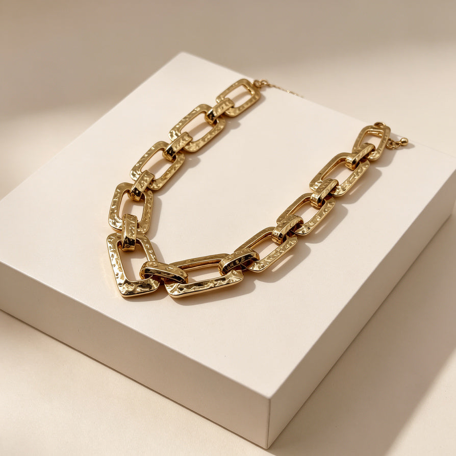 Collar Cadena Gruesa de Oro para Mujer, Joyería al Por Mayor para Minoristas y Marcas|JI JOYA