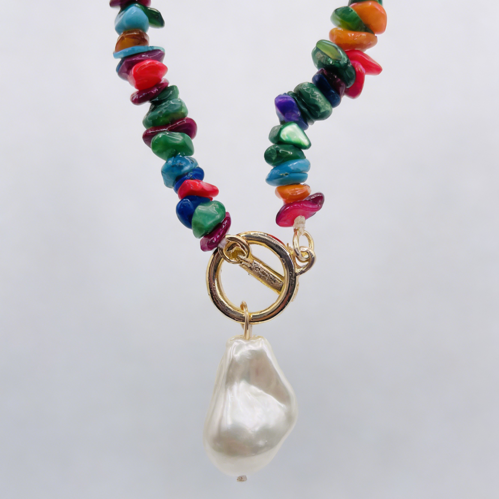 Colorful Y2K Style Choker for Summer Beach Vacation