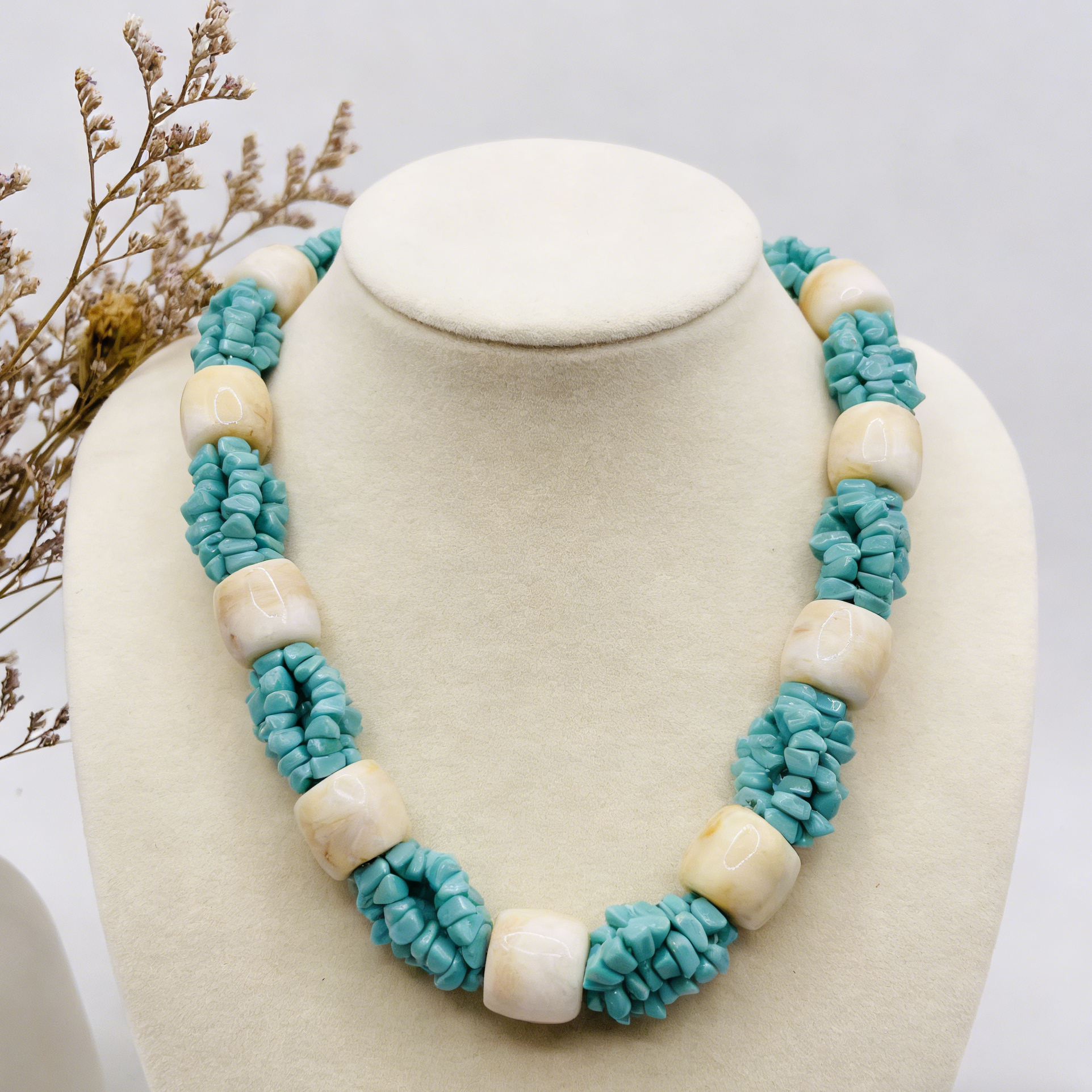 Bohemian Chunky Statement Necklace - Available in 2 Colors