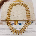 JI JOYA VENTA AL POR MAYOR|Collares de Moda en Zinc Aleación, Diseño de Hojas y Bolas, 3 Colores (Oro Rosa/Oro/Plata), Joyería al Por Mayor para Mujer