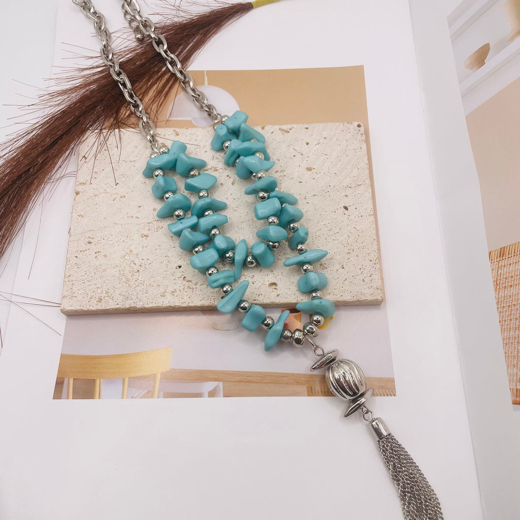 JI JOYA VENTA AL POR MAYOR,Collar sencillo y elegante