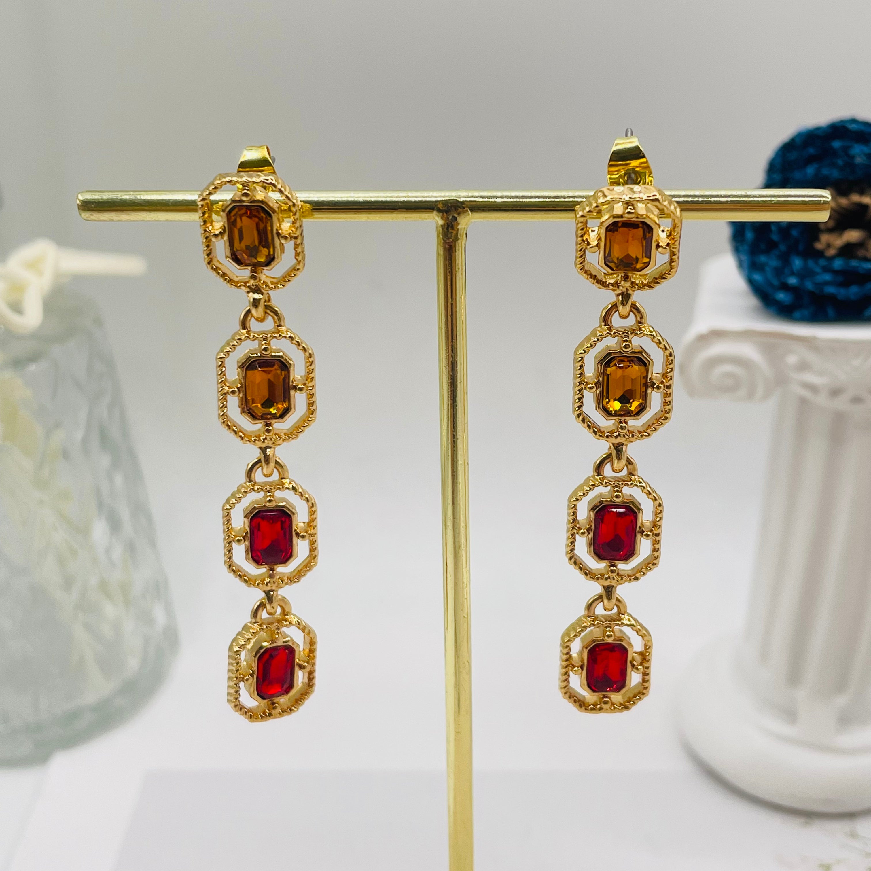 JI JEWELRY WHOLESALE,Simple and elegant square gemstone necklace, suitable for various occasions.