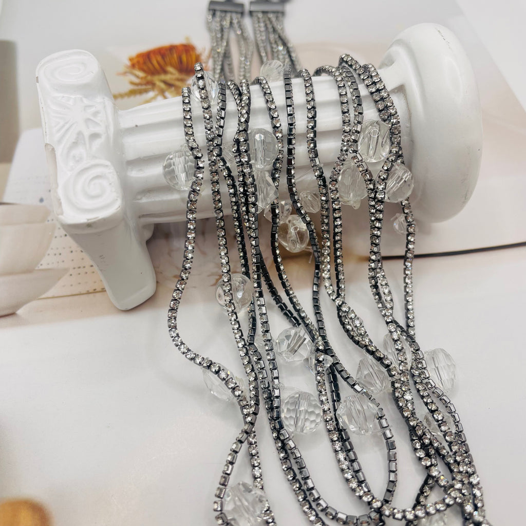 JI JOYA VENTA AL POR MAYOR,Un collar que brilla como un cielo lleno de estrellas.