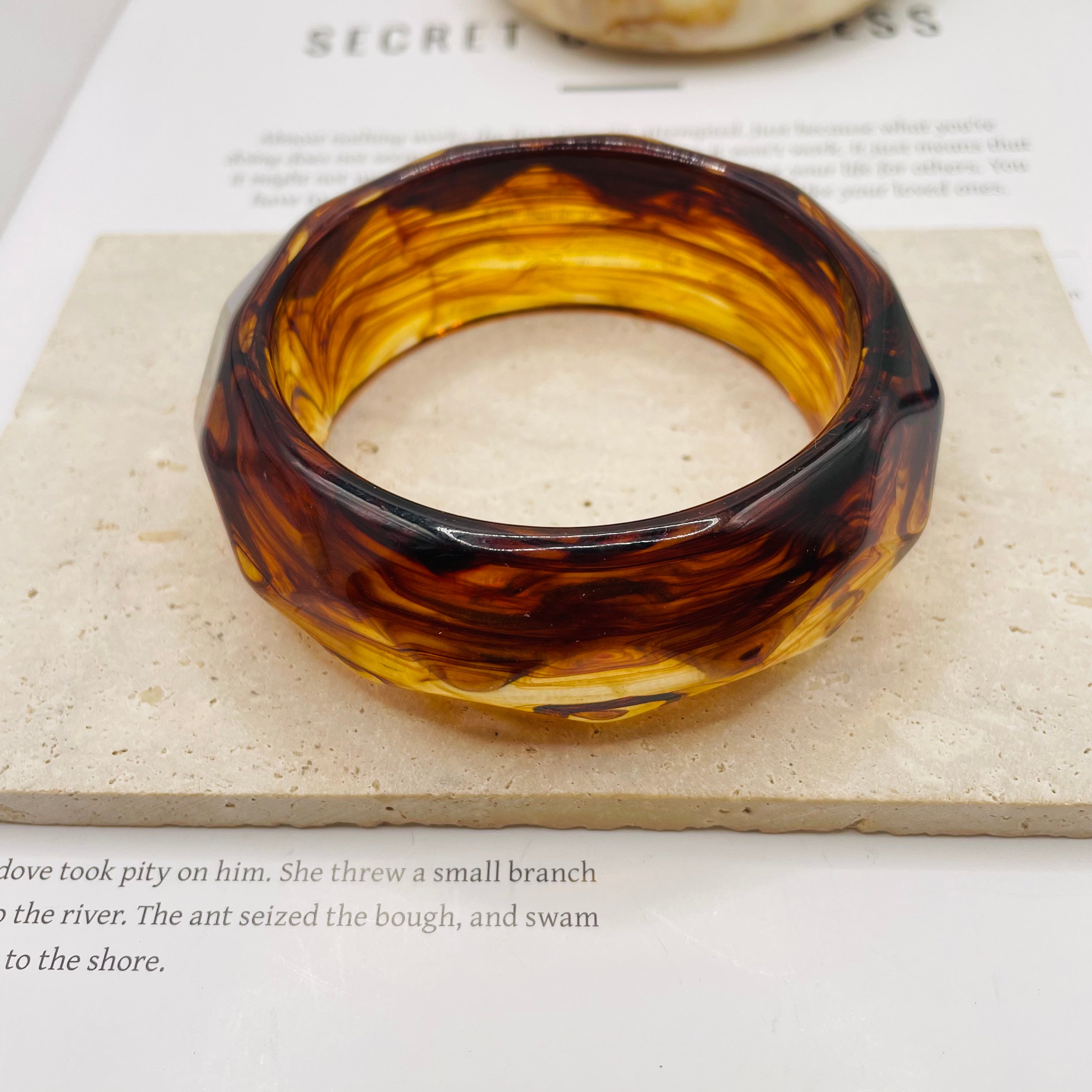 JI JOYA VENTA AL POR MAYOR|Pulseras de Resina con Efecto Mármol y Ámbar, Lotes al Por Mayor para Distribuidores y Tiendas Minoristas