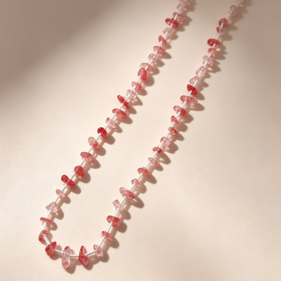 Collar de Acrílico Rosa - Gargantilla Minimalista para Mujer, Joyería de Moda|JI JOYA