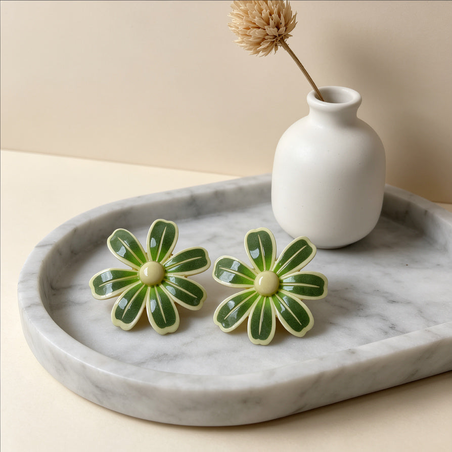 Pendientes de Flores de Colores Surtidos | Joyería al Por Mayor para Mujer|JI JOYA