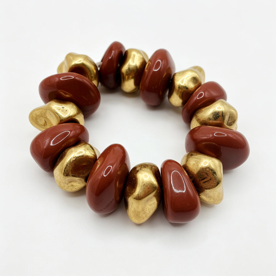 Pulsera Elástica de Diseño Asimétrico - Lote Mayorista para Tiendas de Moda|JI JOYA