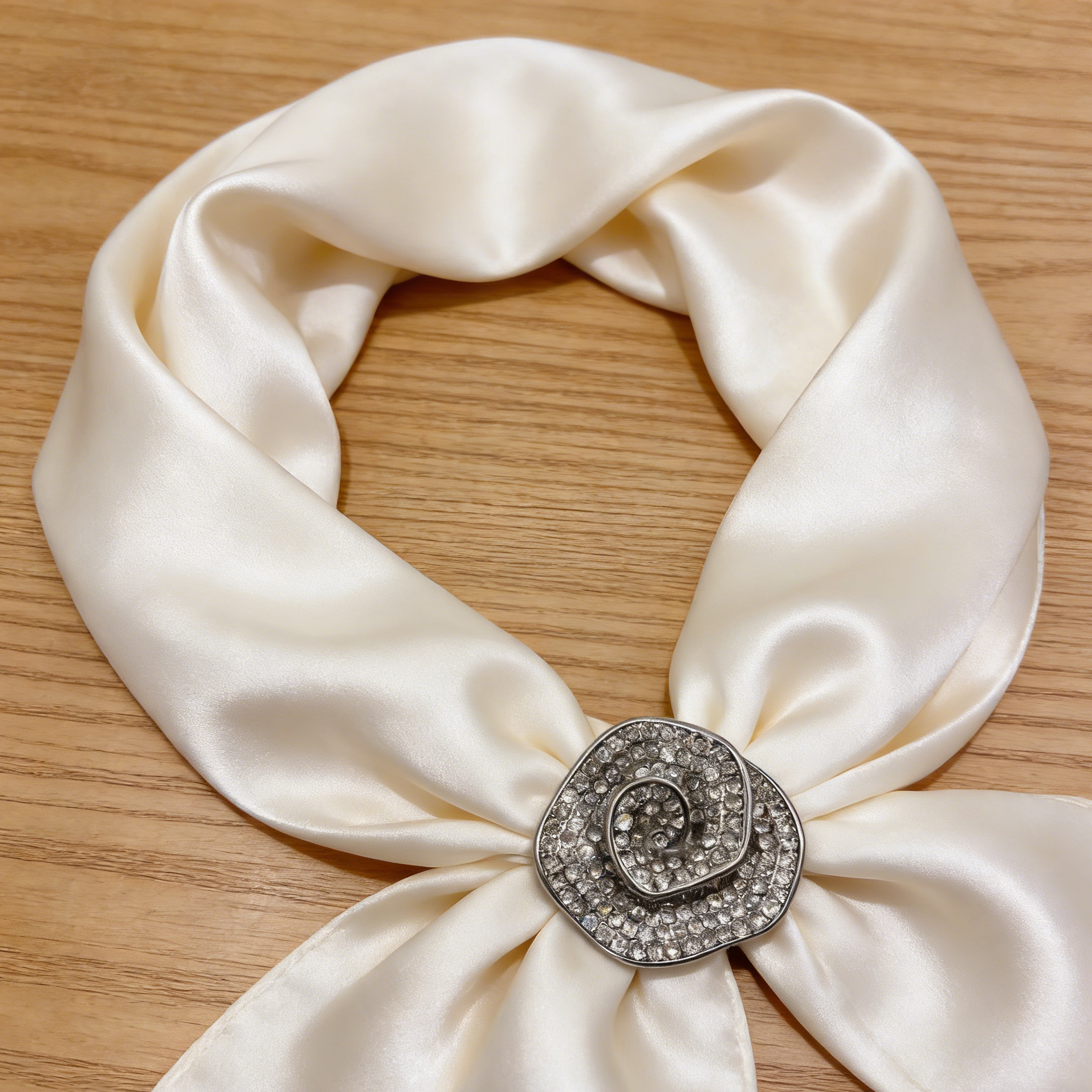 Broche de flor com remoinho de strass | 2 cores | Alfinete vintage com estilo