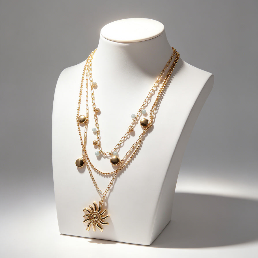 Colección Collares Apilables de 3 Capas - Joyería Premium al Por Mayor para Europa|JI JOYA
