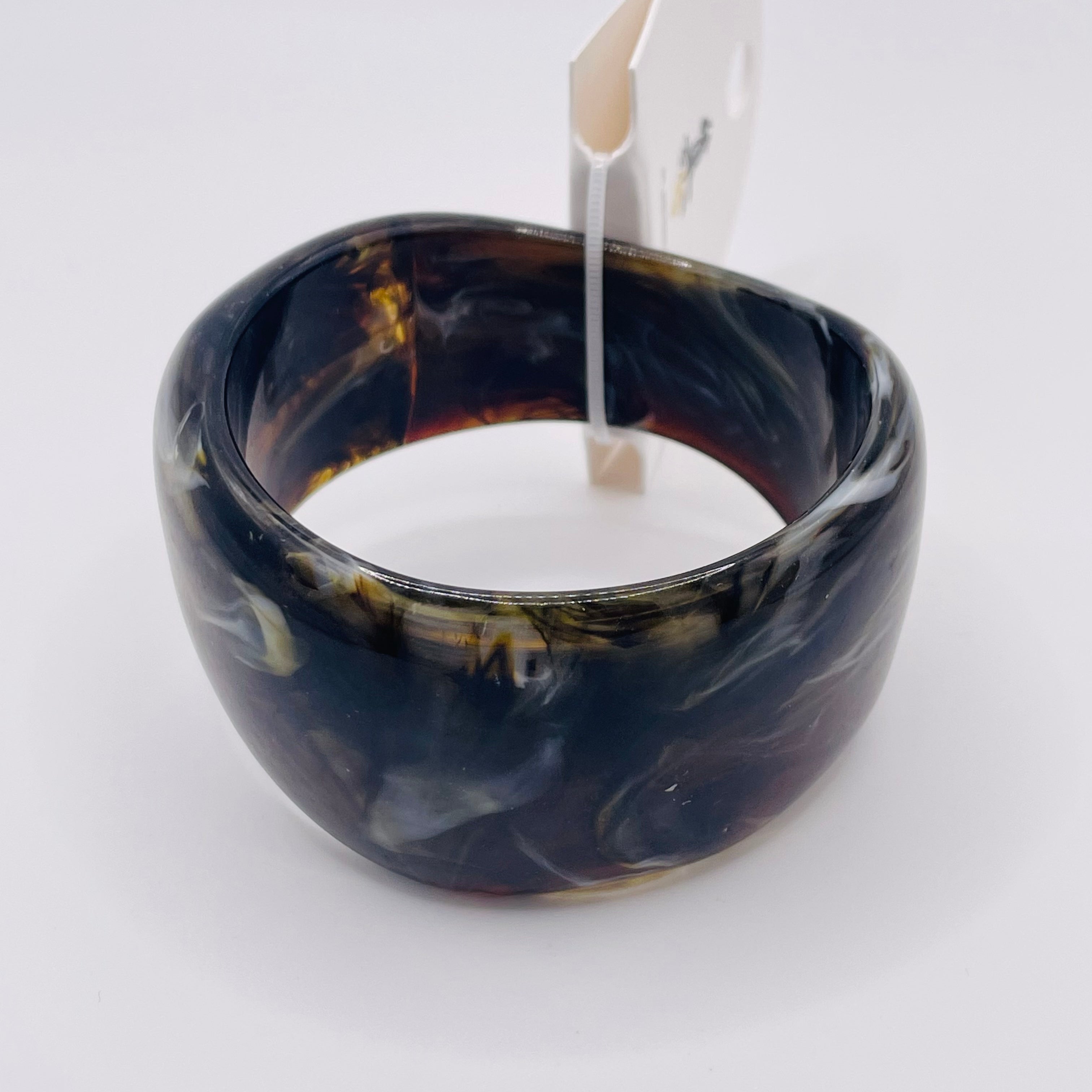 Pulsera Gruesa de Resina Irregular Estilo Vintage | Venta al Por Mayor|JI JOYA