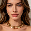 Collar Cadena Gruesa de Oro para Mujer, Joyería al Por Mayor para Minoristas y Marcas|JI JOYA