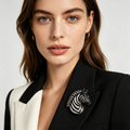 Broche de Moda Animal Cebra - Accesorio para Trajes y Blusas|JI JOYA