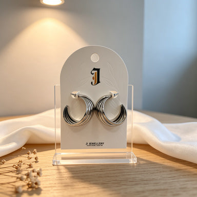 Aros Multi-Hilo de Aleación de Zinc con Acabado Dorado - Joyería al Por Mayor|JI JOYA