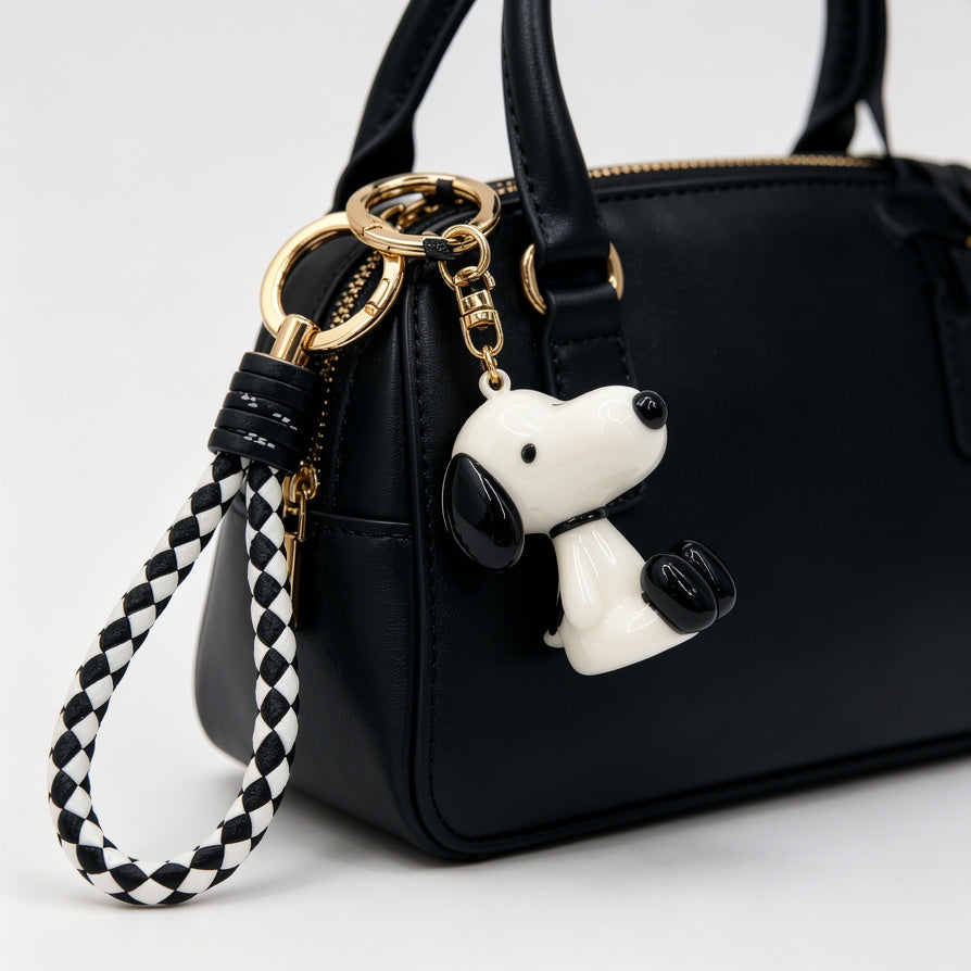 Llavero de Resina con Diseño de Perro para Bolsos y Llaves - Pedidos Mayoristas|JI JOYA