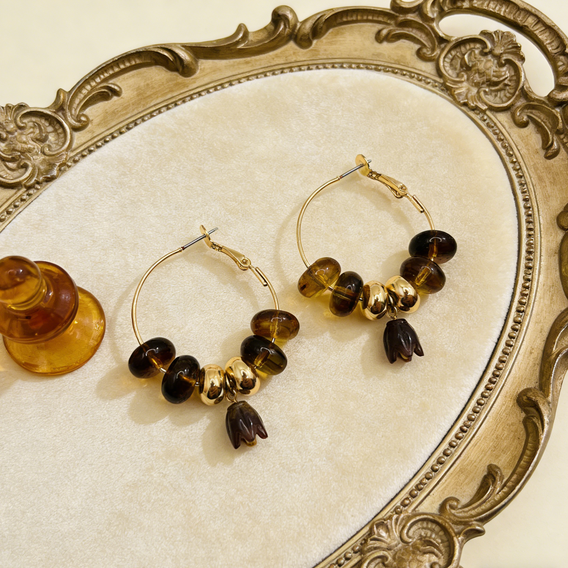 Colorful Resin Petal Jewelry Set: Y2K Aesthetic for Everyday Wear