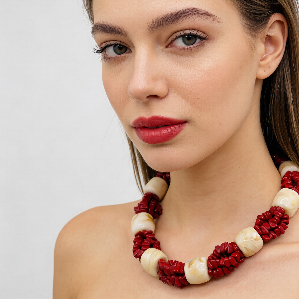 Collar de Declaración Grueso Bohemio - Disponible en 2 Colores