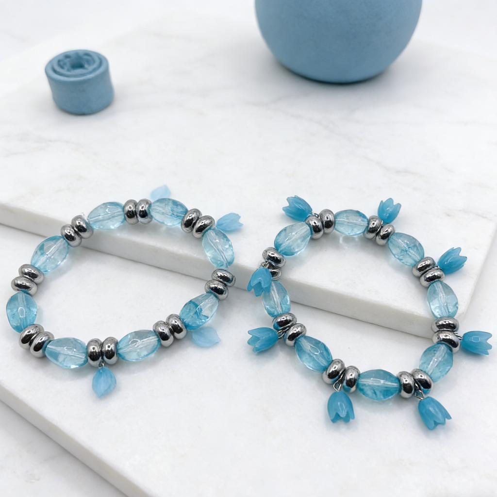 Colorful Resin Petal Jewelry Set: Y2K Aesthetic for Everyday Wear