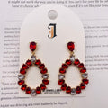 Pendientes Lágrima de Circonia Cúbica - Chapados en Oro/Plata | Joyería de Moda al Por Mayor|JI JOYA