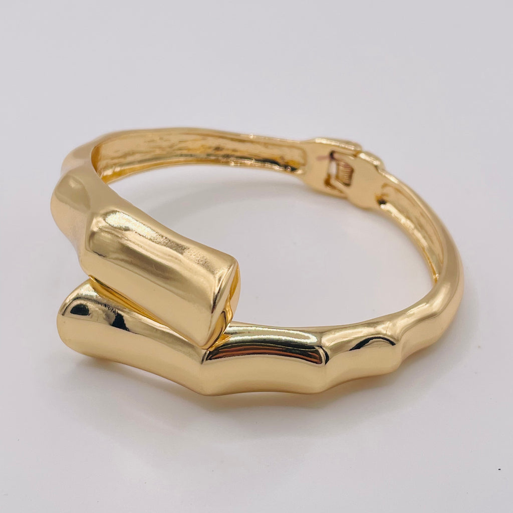 Pulsera Bambu Ajustable de Zinc Aleación, Chapado en Oro/Plata - Joyería de Moda al Por Mayor|JI JOYA