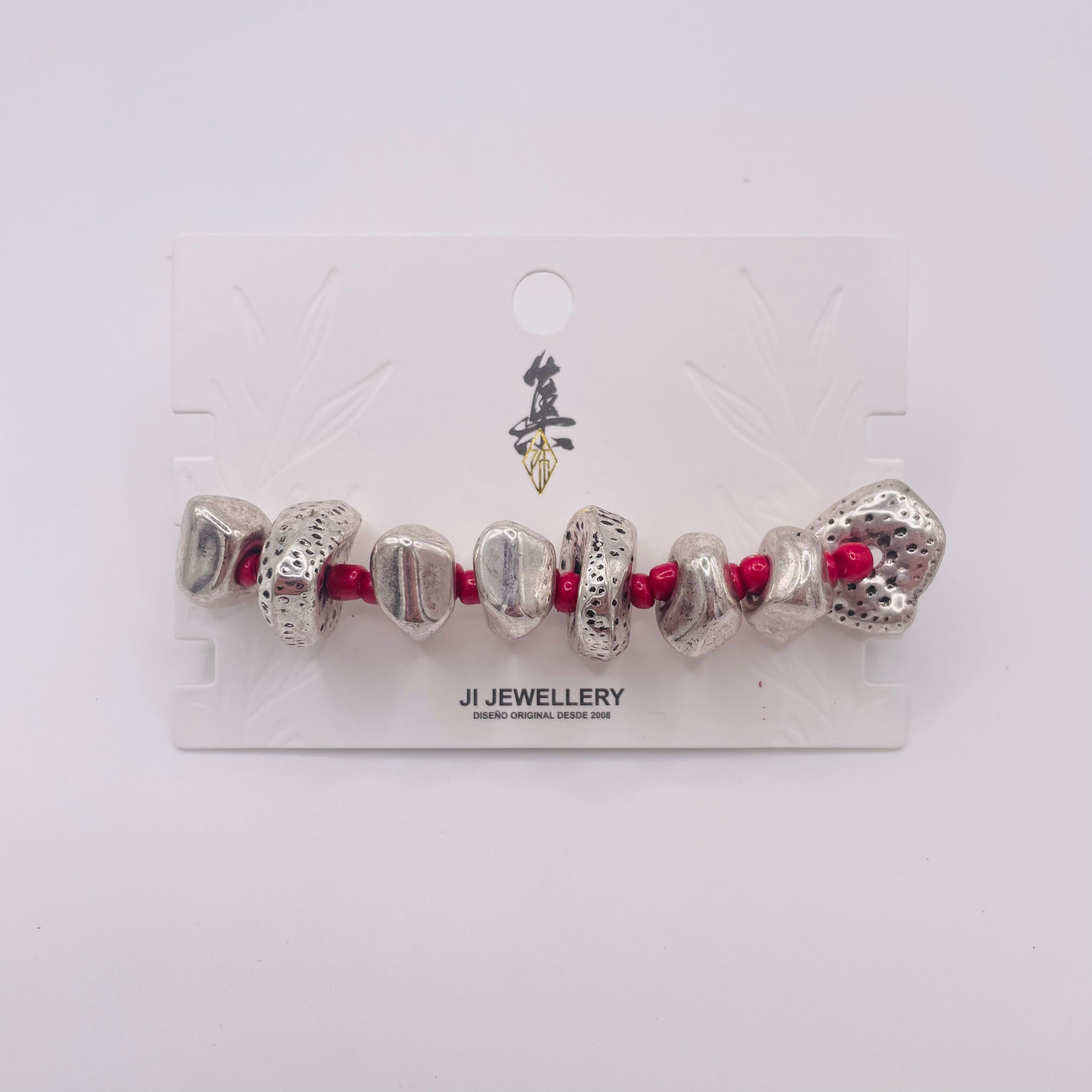 Pulseras de Piedras Irregulares de Zinc Aleación - 3 Colores Dorado/Plata - Joyería Mayorista|JI JOYA