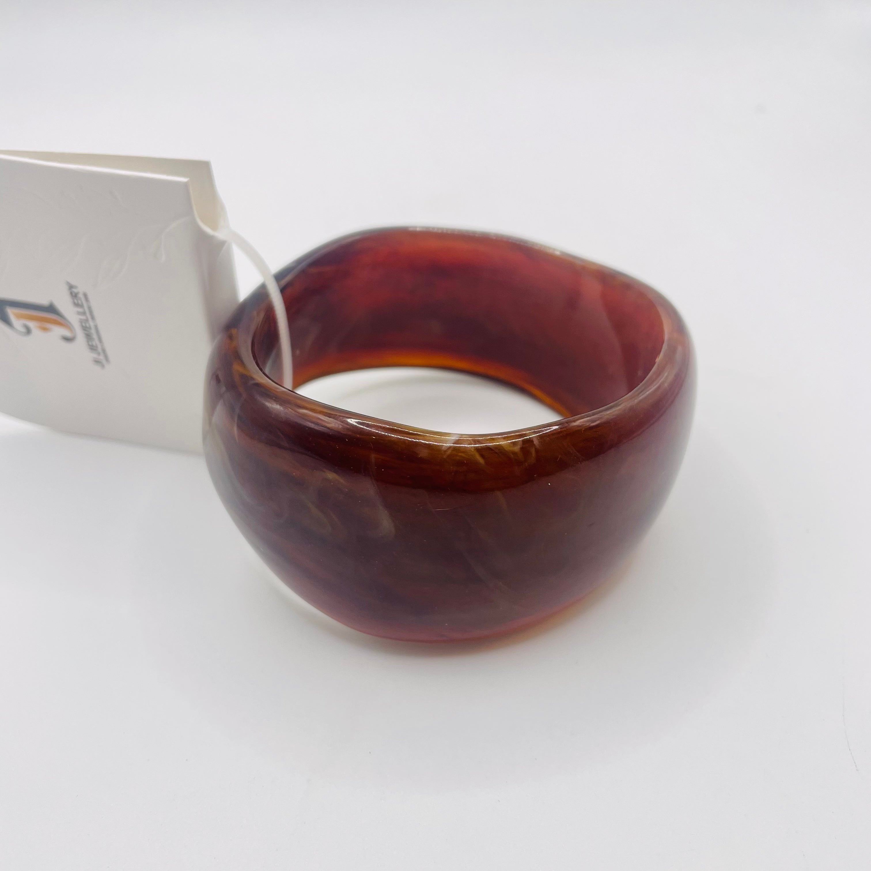 Pulsera Gruesa de Resina Irregular Estilo Vintage | Venta al Por Mayor|JI JOYA