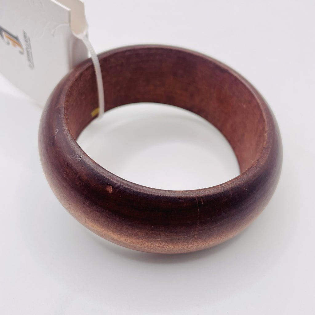 Pulsera Ancha de Madera Natural Degradada | Venta al Por Mayor para Accesorios|JI JOYA