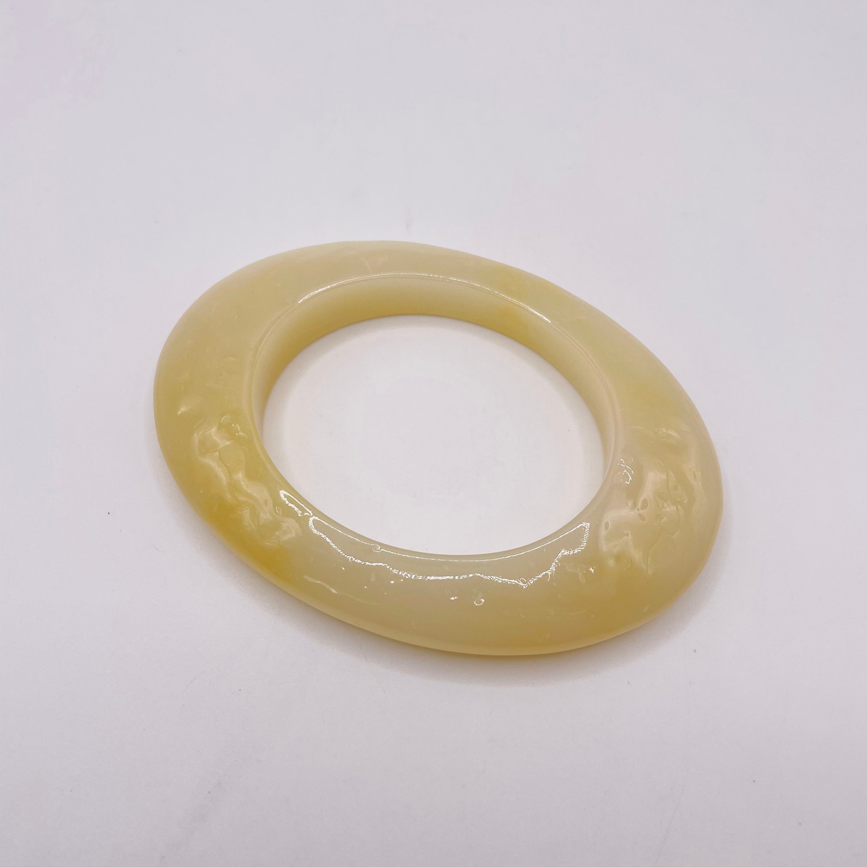 Pulsera de Resina Ovalada Irregular Efecto Piedra Natural | 3 Colores | Mayorista  JI JOYA