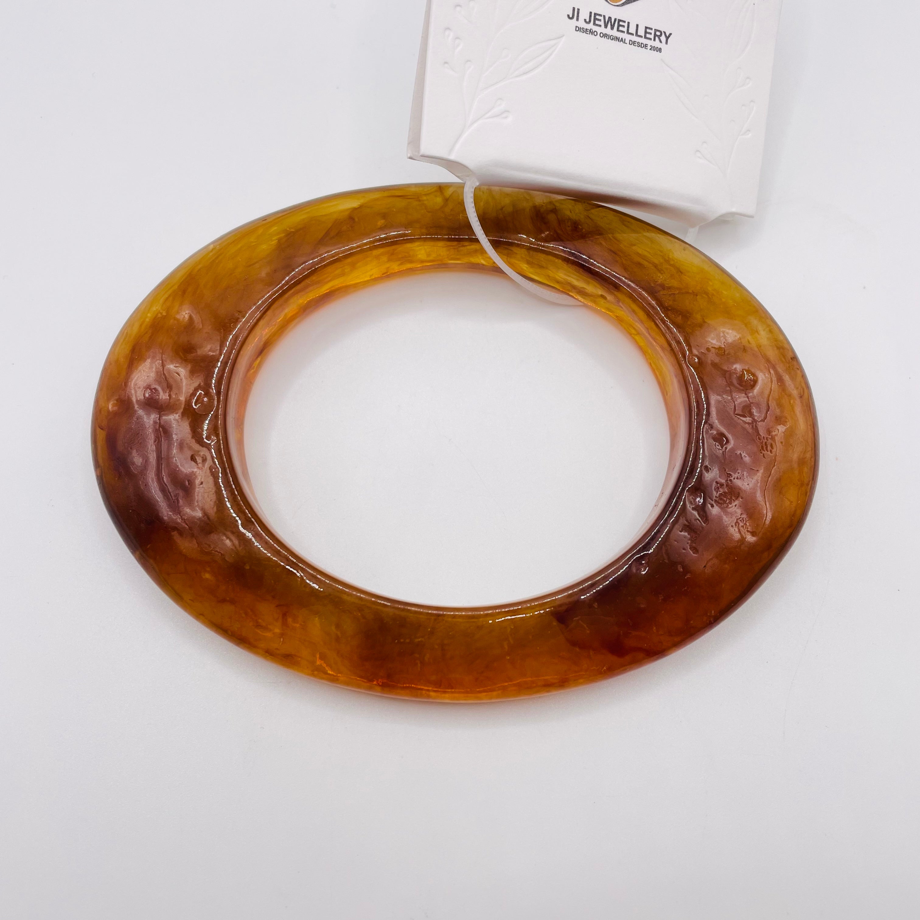 Pulsera de Resina Ovalada Irregular Efecto Piedra Natural | 3 Colores | Mayorista  JI JOYA
