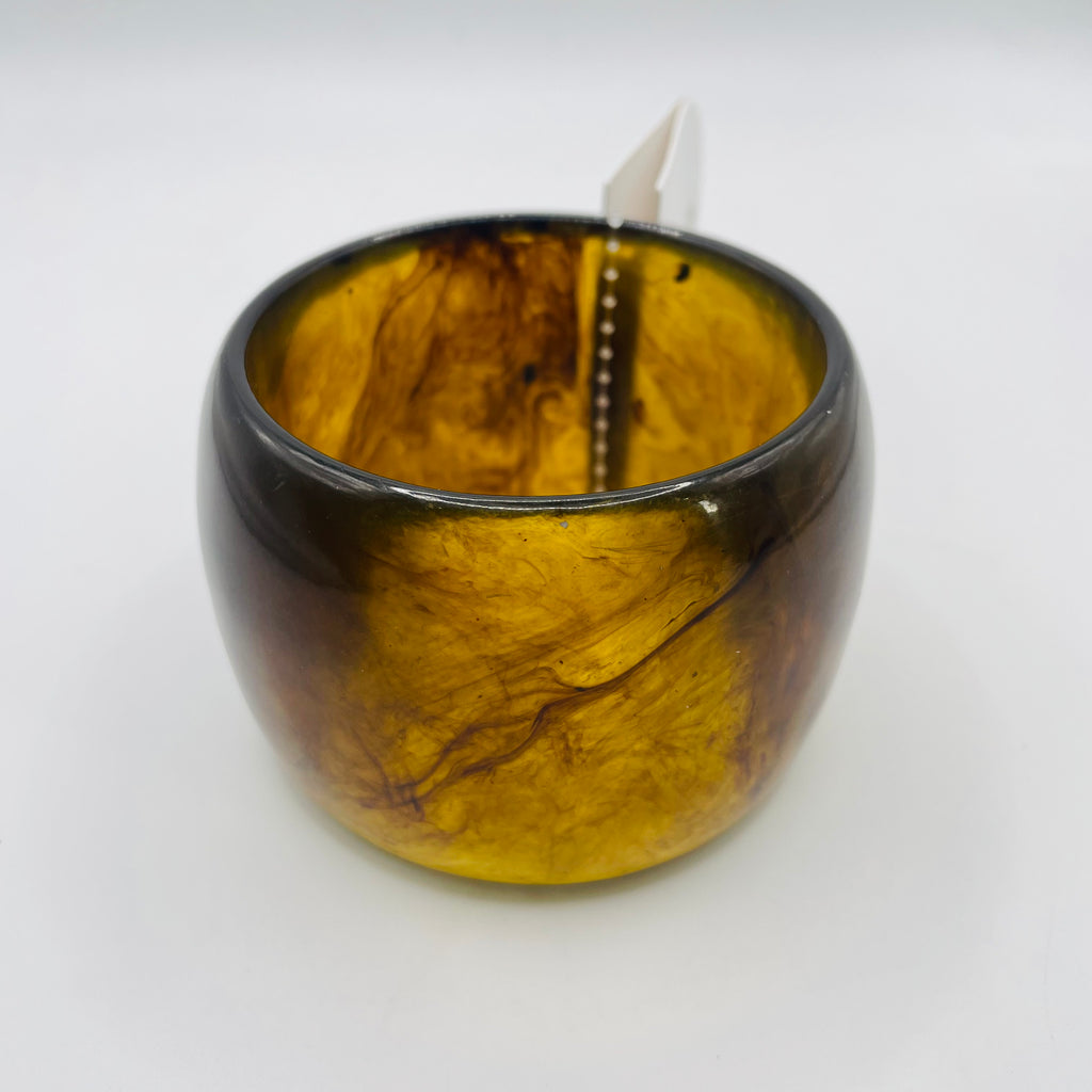 Pulsera Brazalete Ancha de Resina/Acrílico - 5 Colores Disponibles | Mayorista para Mujer|JI JOYA