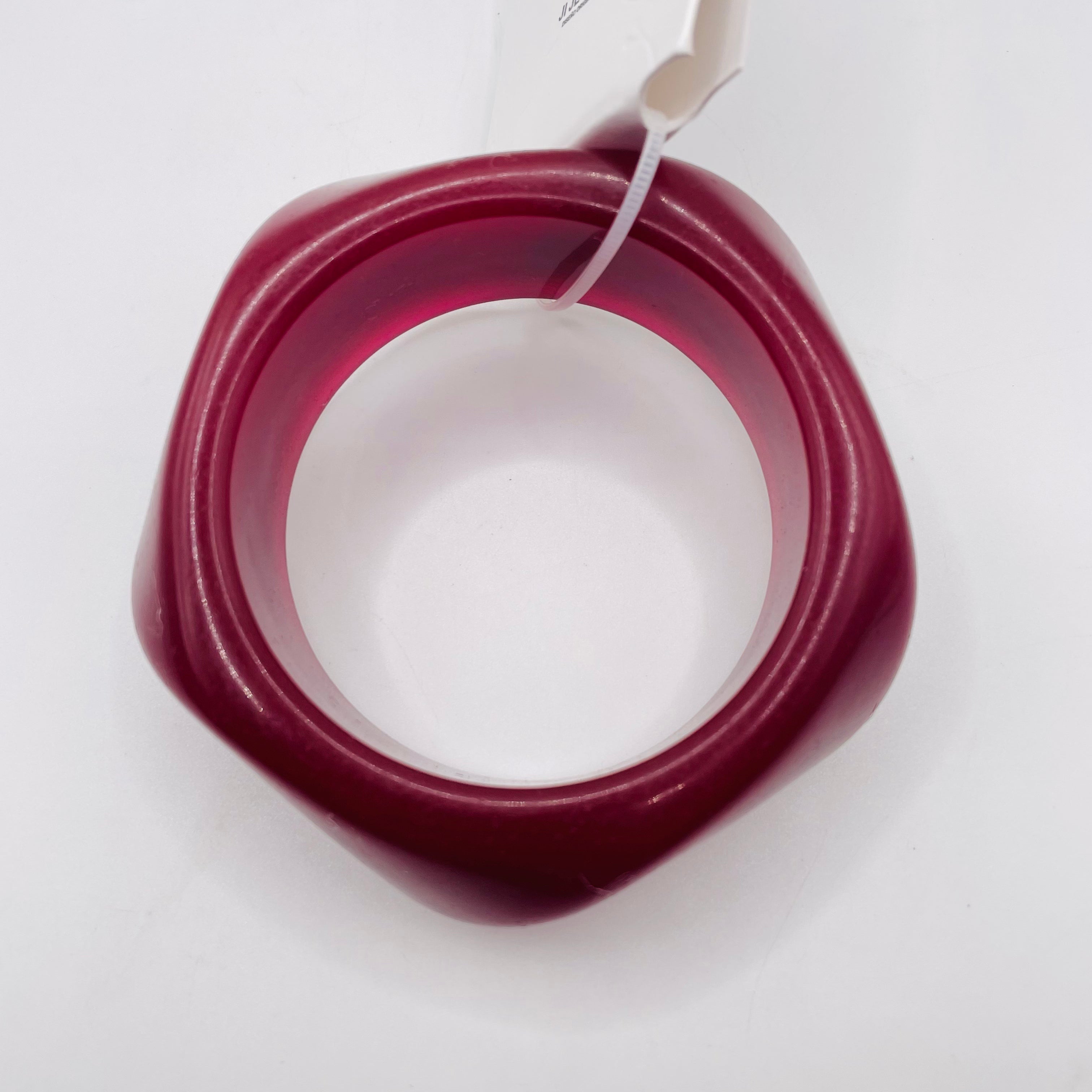 Pulsera Ancha Geométrica de Resina - Diseño Irregular - Venta al Por Mayor| JI JOYA