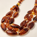 Collar Multicapa de Piedras Resina, Gargantón Statement con Cuentas, Accesorio Moda Mayorista para Mujer|JI JOYA
