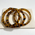Brazaletes de Leopardo Set 3 Piezas - Resina de Alta Calidad, Joyería de Moda para Mujeres, Mayorista|JI JOYA