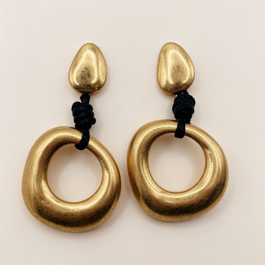 Joyas de Moda Set Pendientes y Collar de Aro - Al Por Mayor|JI JOYA